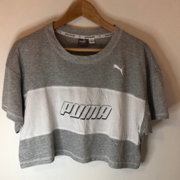 Puma Crop TShirt - Picture 2 of 3